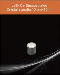 LaBr Ce Scintillator, LaBr3 Crystal, LaBr Ce Scintillation Crystal, Lanthanum Bromide Crystal, Diameter 10mm X 10 mm